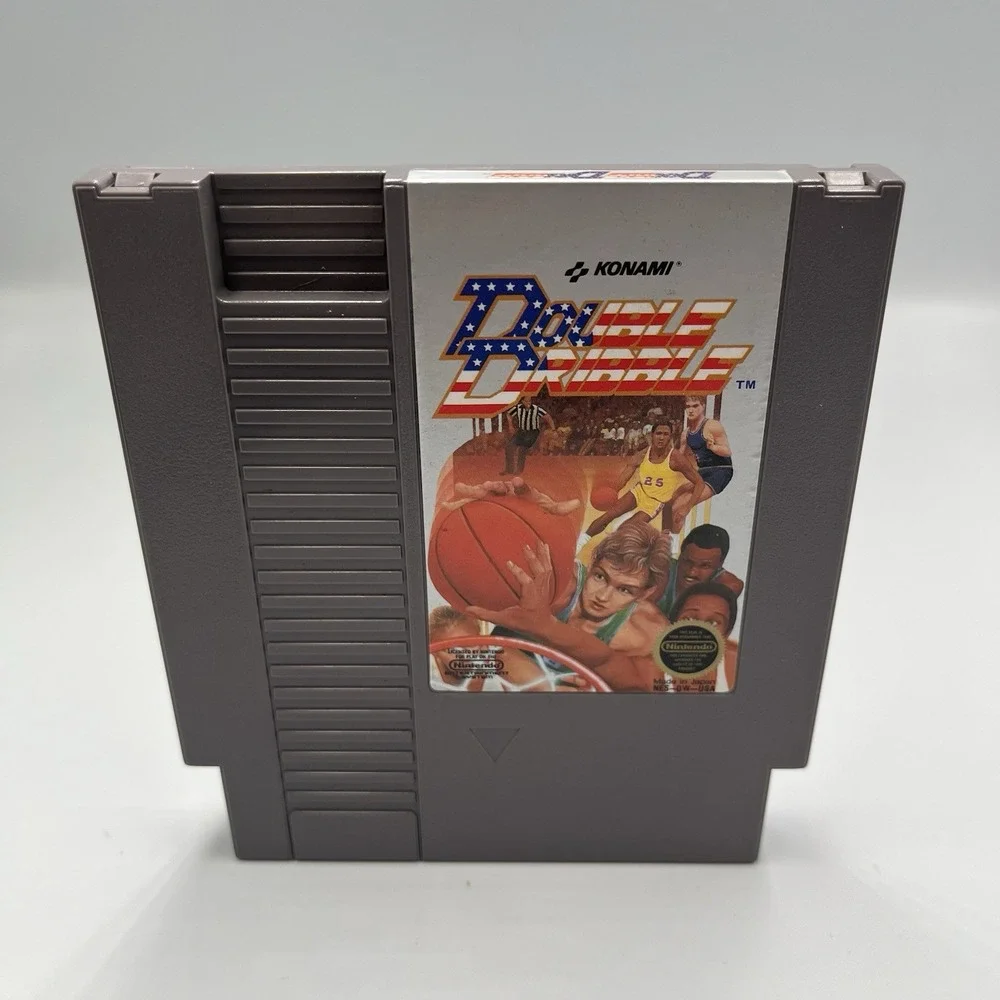 Double Dribble (Nintendo Entertainment System, NES, 1987) Works, Tested